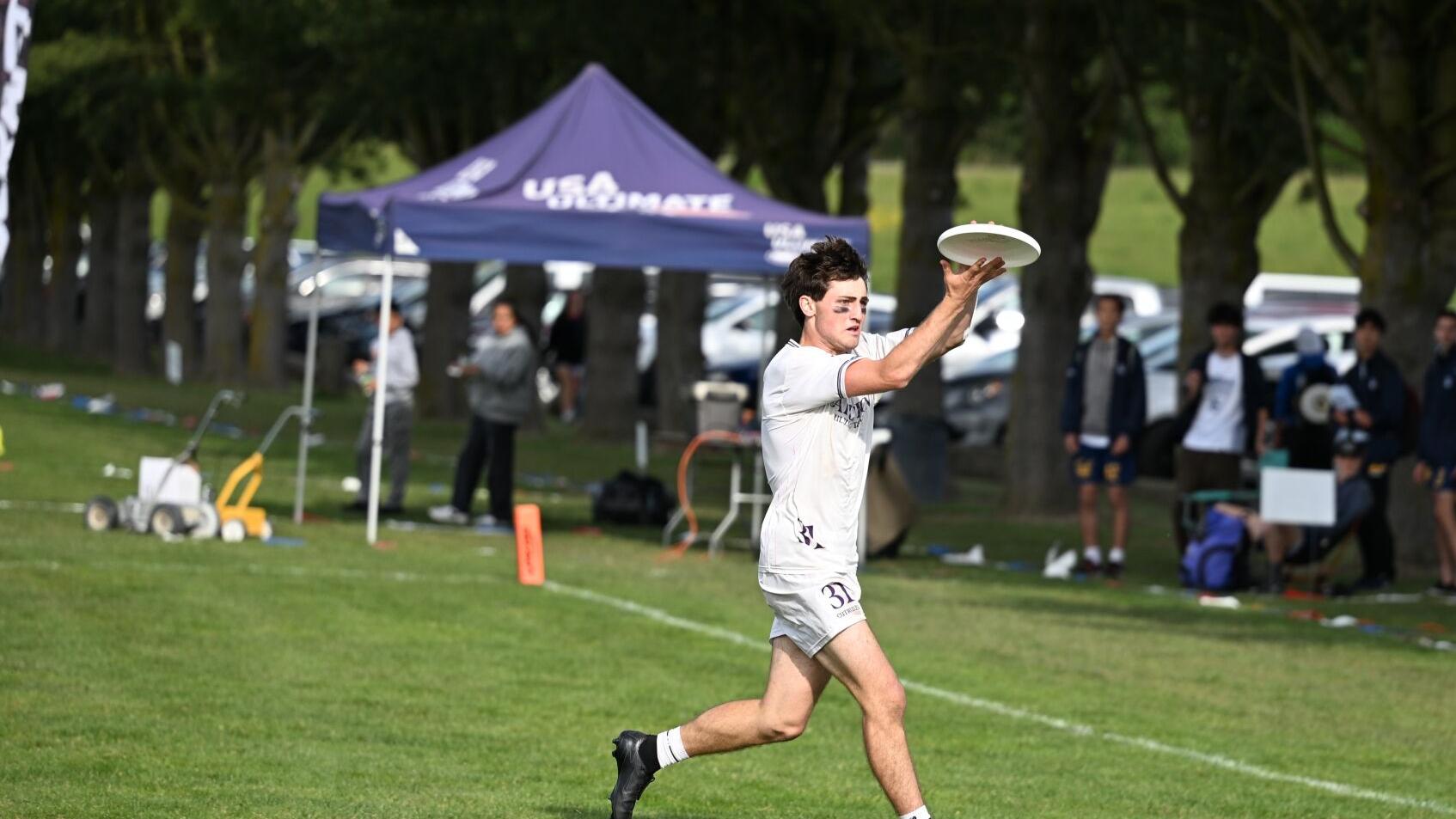 De Morgan already one of the top college Ultimate Frisbee players nationally